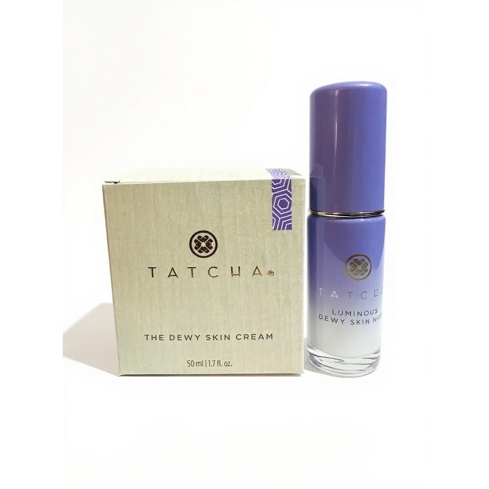Tatcha Duo Set The Dewy Skin Cream 50ml & Dewy Skin Mist 12ml. Both New $96Ret